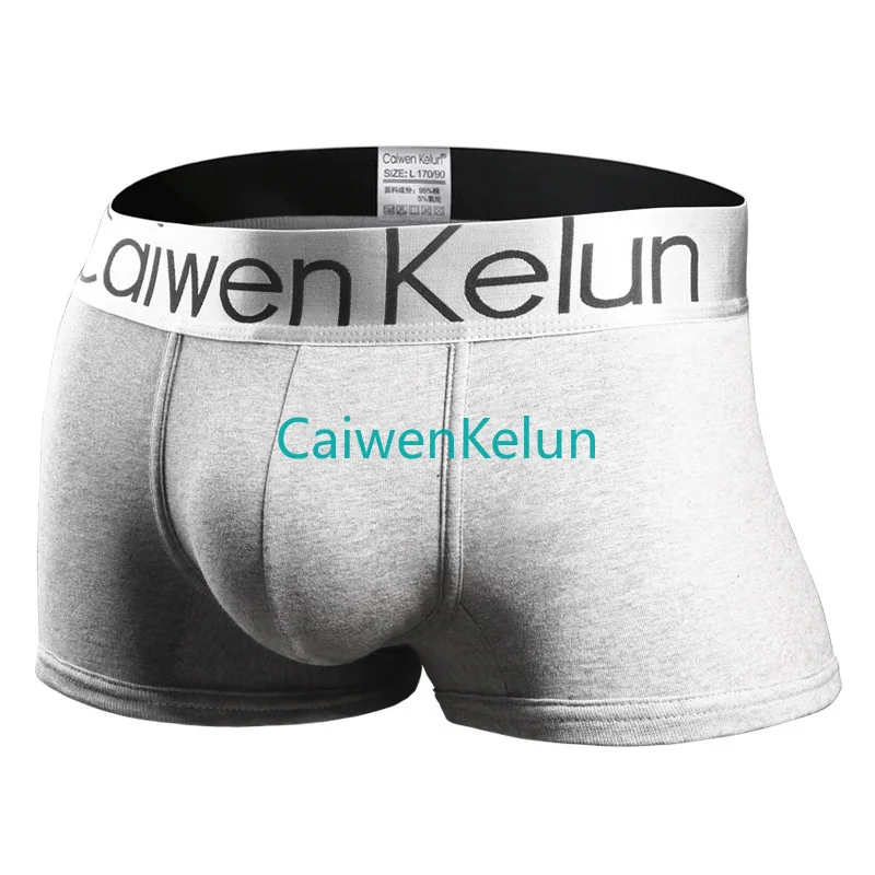 Gift Box Pure Cotton Breathable Summer Sports Boxer Shorts 4 Piece Set Men's Underpants Breathable Loose Boxer Shorts