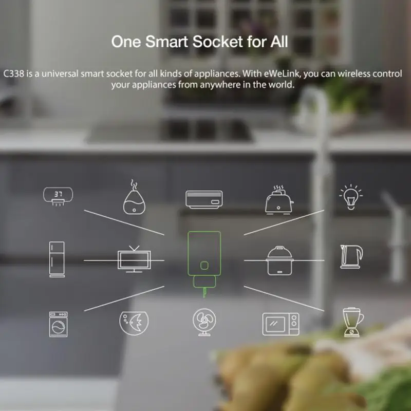 

The smart plug has the function of controlling anywhere and setting the timetable voice control High quality is worth your trust