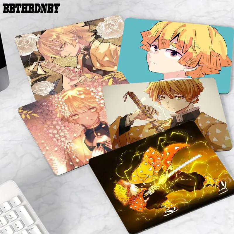 

BBTHBDNBY новый дизайн, убийца демонов, Agatsuma Zenitsu, уникальный настольный коврик, игровой коврик для мыши, Лидер продаж, оптовая продажа, игровой к...