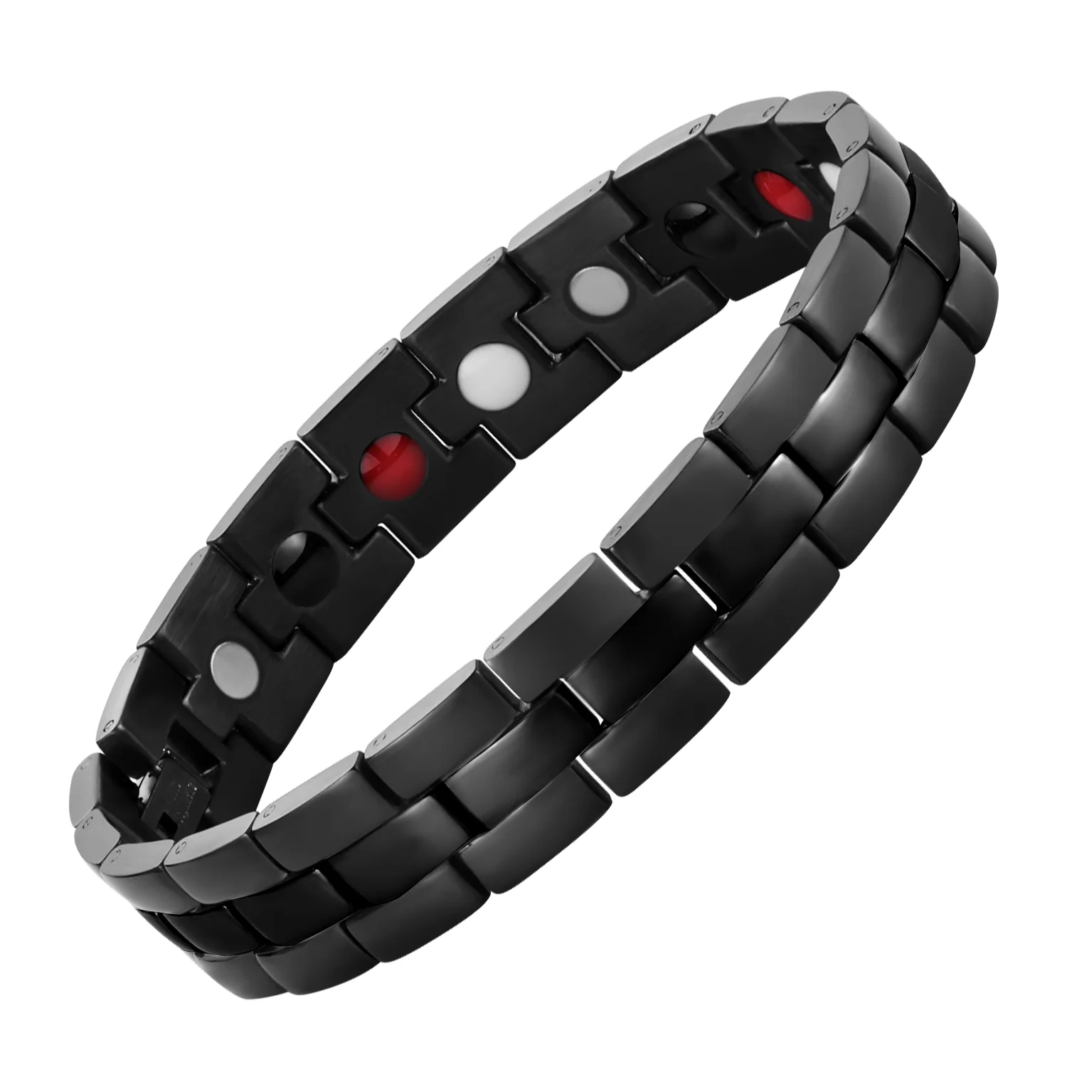 

Healing Magnetic Therapy Bracelet Bio Energy Germanium Stainless Bangles for Arthritis Hand Pain Relief