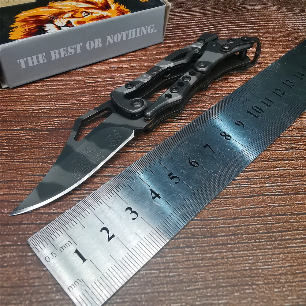 Складной нож джунглей карманный из нержавеющей стали портативный охотничий для