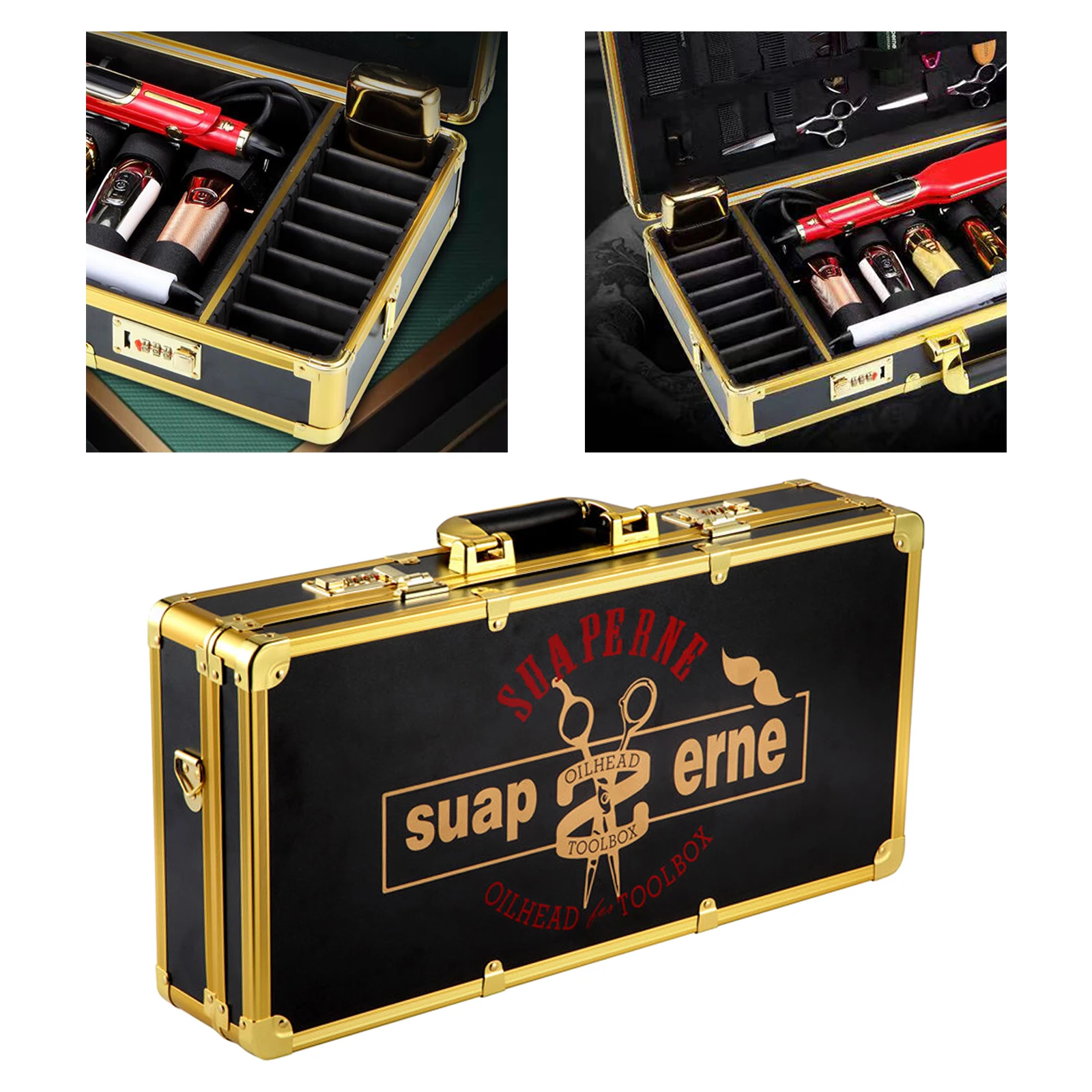 

Hair Salon Barber Hairdressing Scissors Comb Tool Storage Pouch Case Holder