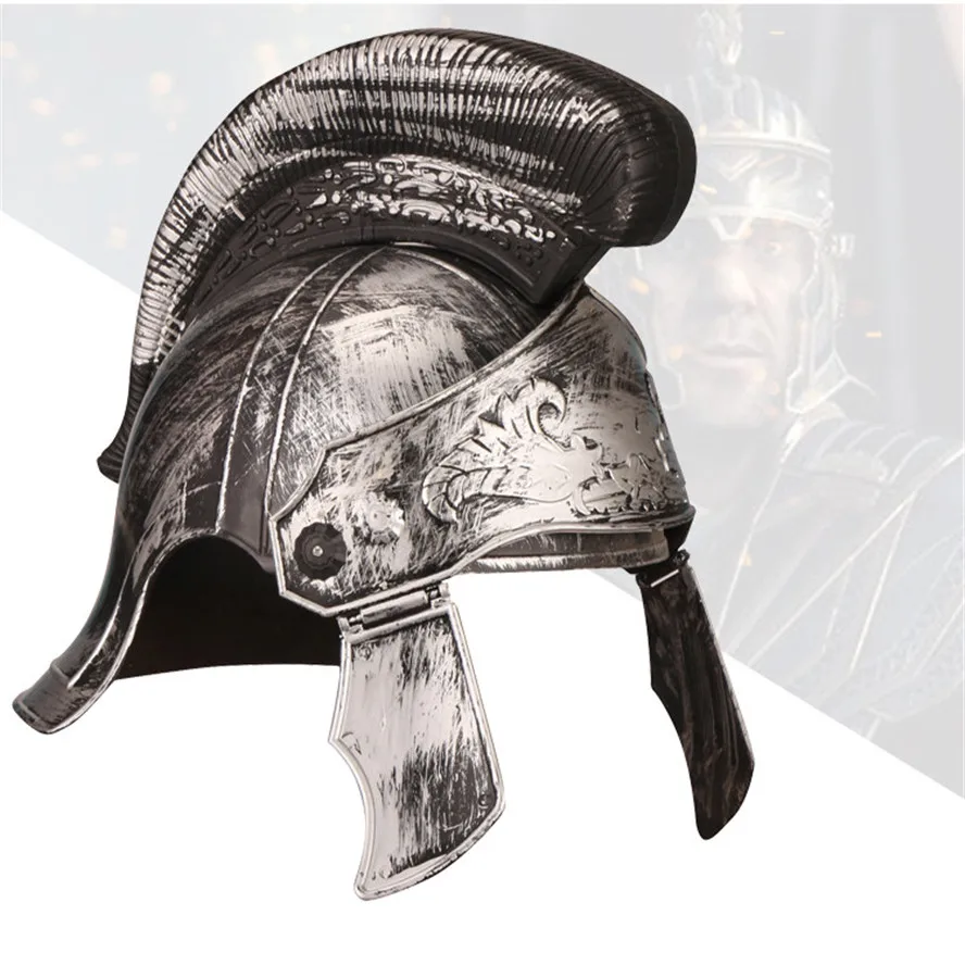 Древний Римский Шлем Спартанский воин кепки шлем воина детский Шапки для