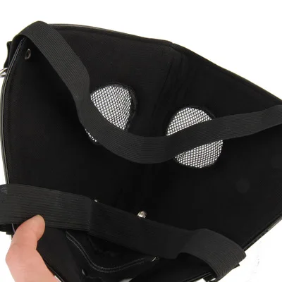 

Gothic Ball Mask Leather Punk Skull Windproof And Dustproof Personalized Locomotive Mask Unisex