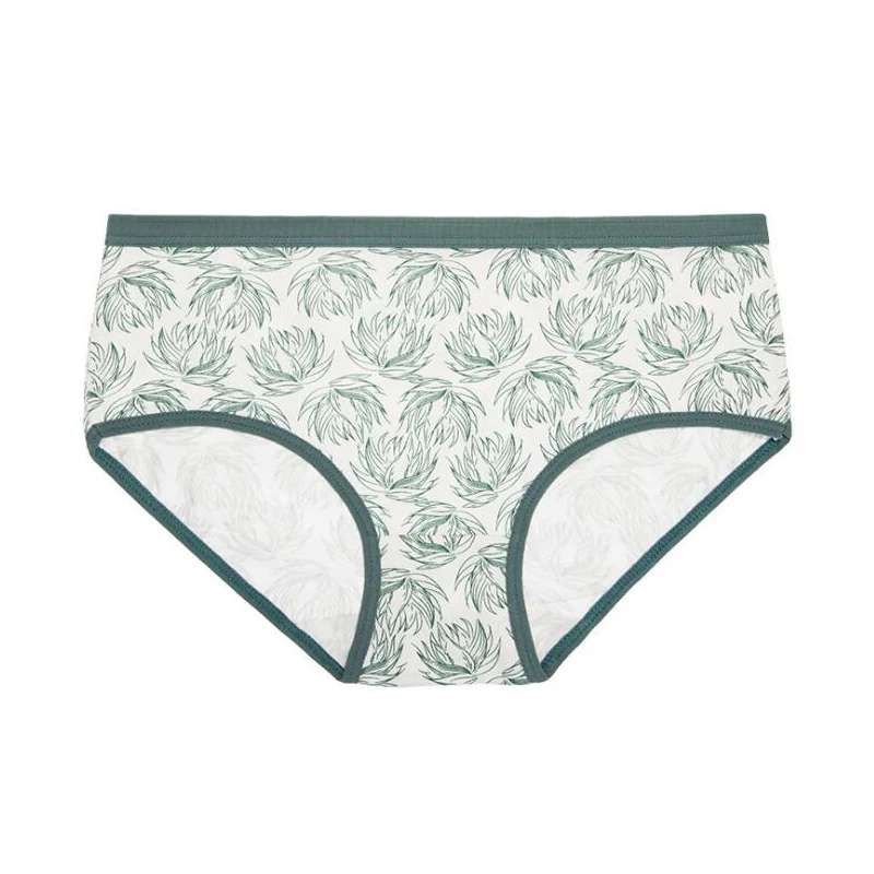 2021 высокое качество 4 шт. трусики для подростков с цветочным рисунком Трусы-шорты