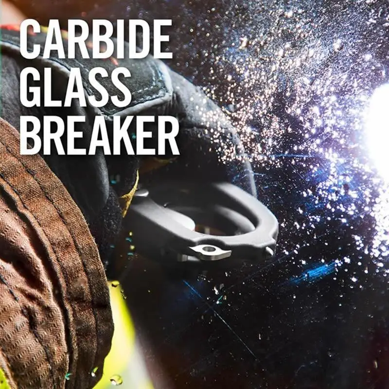 

Multifunction Raptor 6 in1 Raptor Emergency Response Shears with Strap Cutter and Glass Breaker Black Strap Cutter Safety Hammer