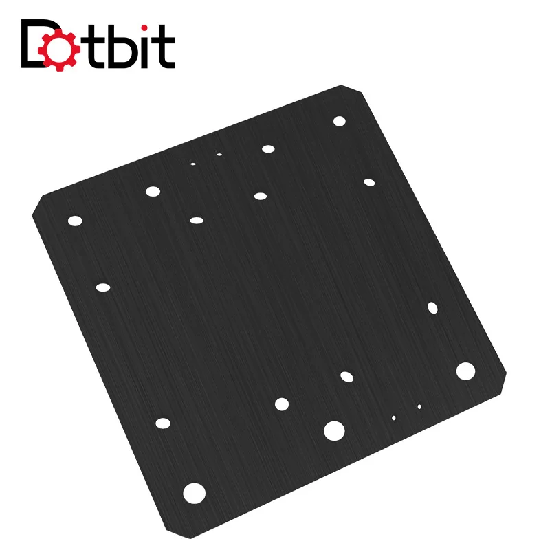 5pcs OpenBuilds CNC Engraving machine WorkBee Plate Set Building board XYZ fixing plate for 3d printer parts