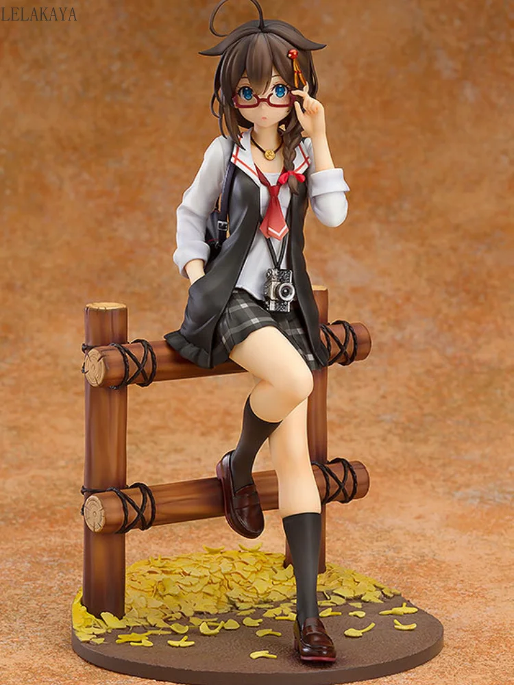 21cm Anime Kantai Collection Kancolle Shigure Ratio Informal Dress Casual Ver 1/7 Scale Painted PVC Action Figure Model Toys NEW | Игрушки и