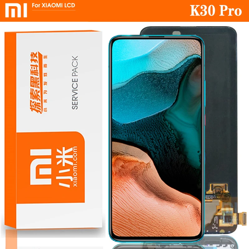 Оригинальный дисплей 6 67 ''AMOLED с рамкой для Xiaomi Redmi K30 Pro ЖК сенсорным экраном и