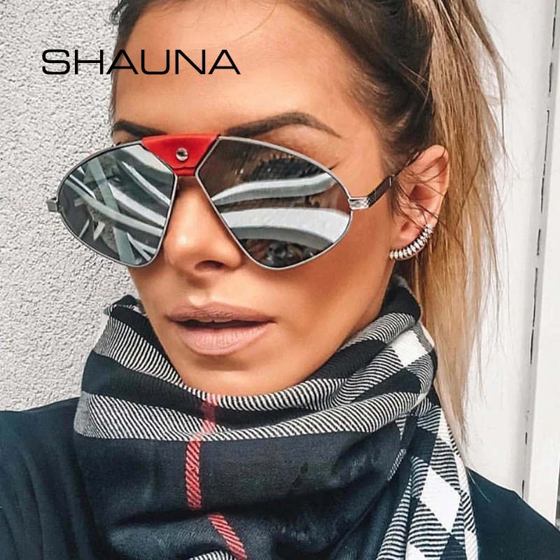 Мужские и женские очки с зеркальным покрытием SHAUNA поляризационные