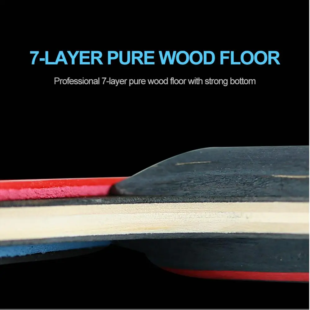 Профессиональная ракетка для настольного тенниса двусторонняя подложка с