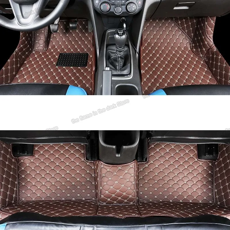 Напольный коврик Lsrtw2017 из волоконной кожи для автомобиля Chevrolet кавалера 2017 2018 2019
