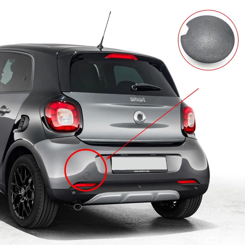 Для Mercedes Smart 451 Fortwo 2009 2014 Автомобильный Передний Задний бампер буксировочный крюк