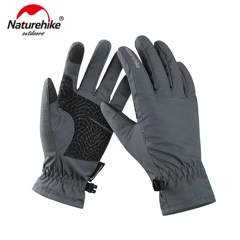 Naturehike GL-04 перчатки с сенсорным экраном уличные Wnter теплые перчатки ветрозащитный для велоспорта походные перчатки NH18S005-T