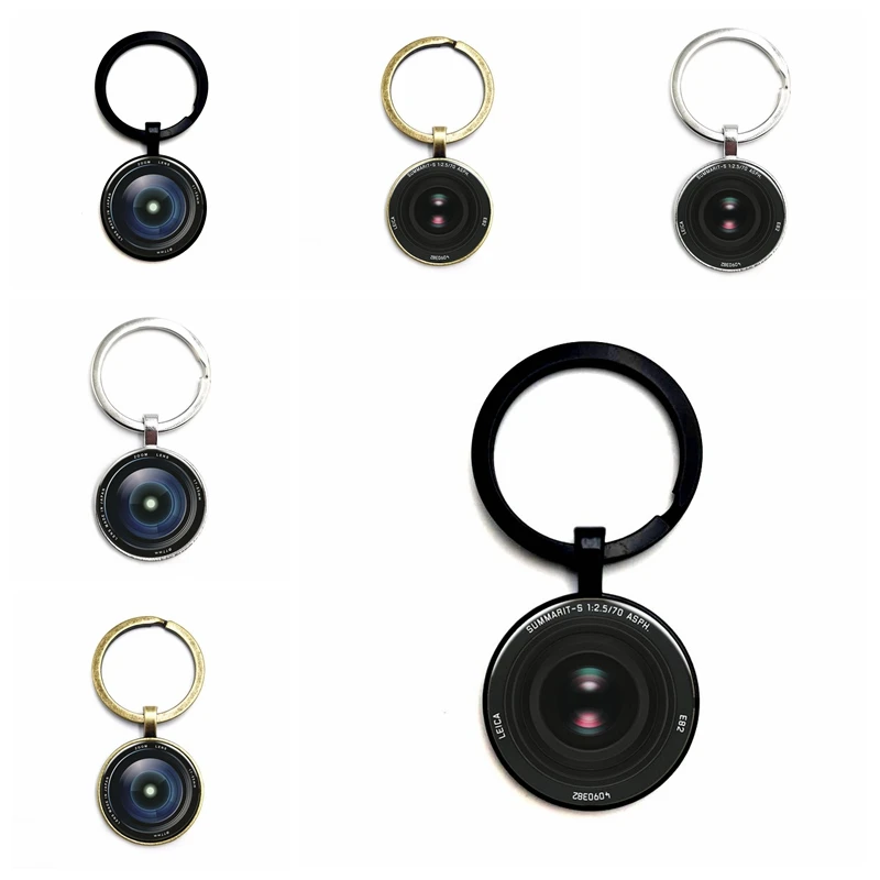 

Hot Popular Keychain Camera Pendant with SLR Lens Photographer SLR Enthusiast Keychain Personality Jewelry Gift Between Friends