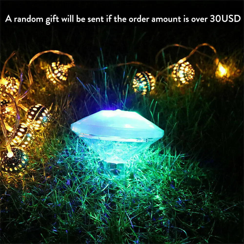 Алмазный светодиодный прожектор Подводный Плавающий водонепроницаемый