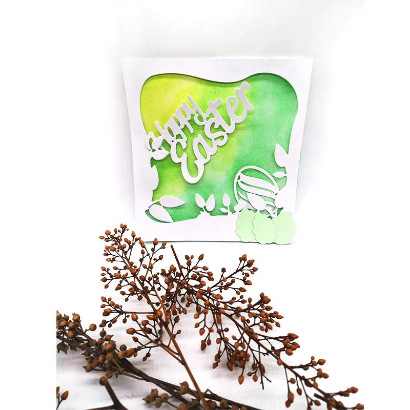 

Листья растения ботанические высечки для изготовления карт тиснение, скрапбукинг украшения