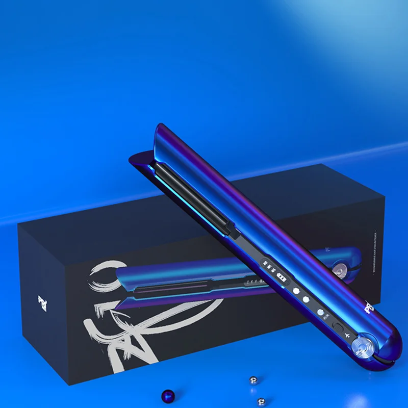 Беспроводной портативный выпрямитель для волос пушистая шина инструменты