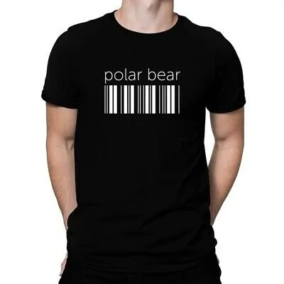 Polar Bear Lower Barcode T-shirt