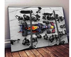 Формула 1 плакат гонки F1 Max Питстоп холст живопись современный Мотоспорт Настенная картина для украшения гостиной