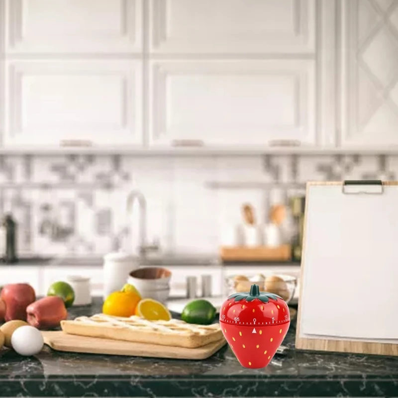 X7AB необычная Милая фруктовая клубника фотосессия 60 минут механический Заводной