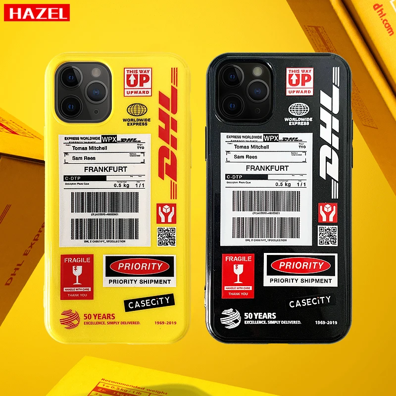 Роскошный популярный Экспресс-чехол для iPhone 11 Pro X XS MAX 6 6s 7 8 plus с этикеткой на 50 лет