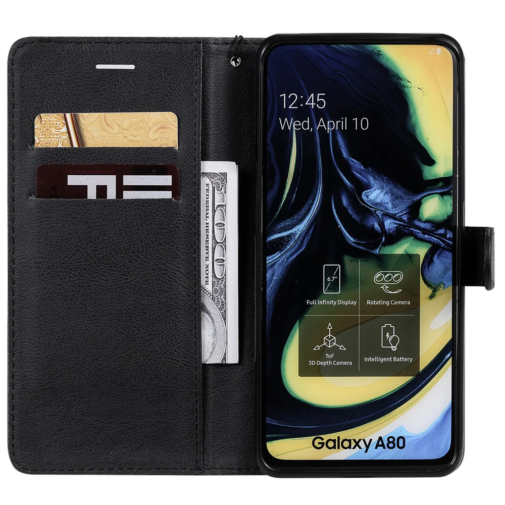 Кожаный чехол с рисунками samsung Galaxy A50 чехол для samsung A10 A20 A20E A30 A40 A50 A60 A70 A80 A90 M10 M20 M30 M40-бумажник с откидной крышкой