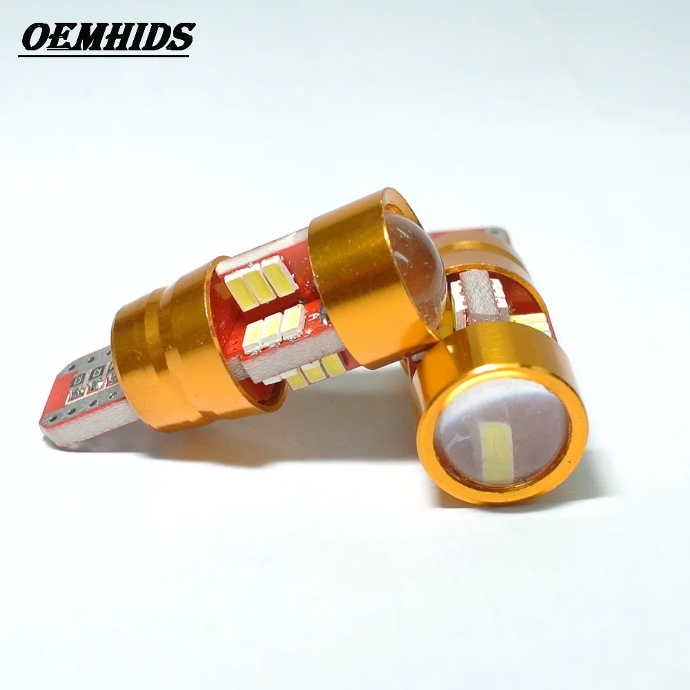 2X T10 Светодиодный лампочки Canbus 5W5 автомобиля W5W светодиодный сигнальный