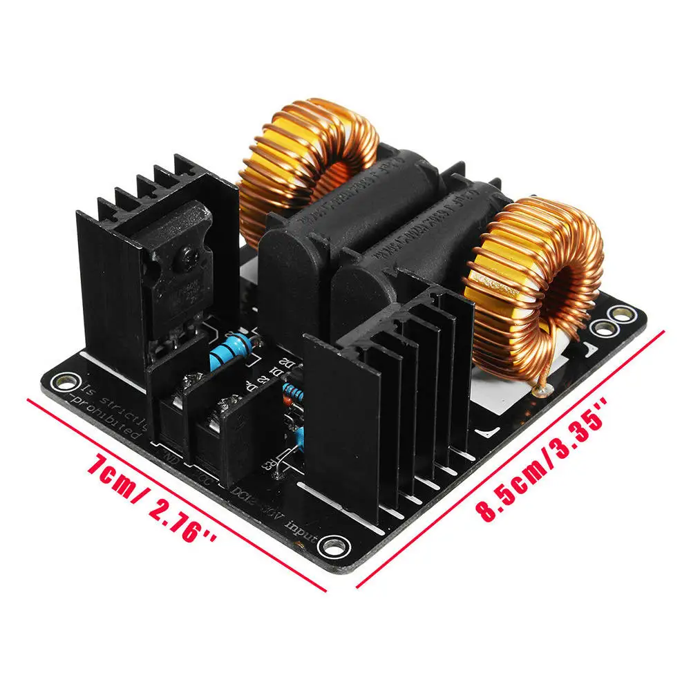 1000W 20A ZVS Induction Heating Board Module Flyback Driver Heaters Power Supply DC 12V-30V | Инструменты