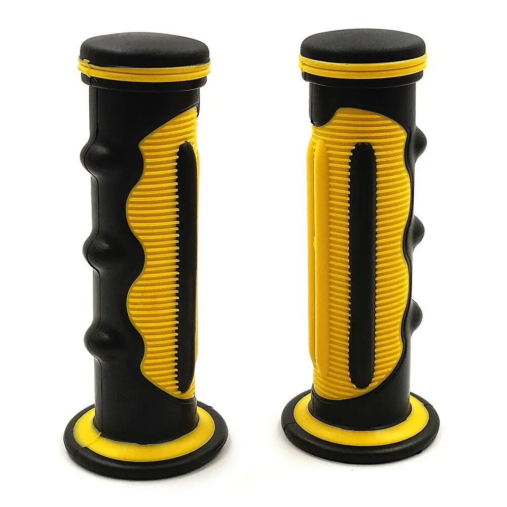 Aftermarket free shipping motorcycle parts 7/8&quot Rubber Handle Bar End Hand Grip Gray For Ducati KTM Honda bmw kawasaki suzuki |