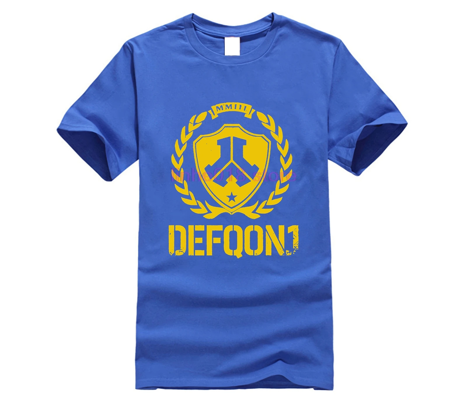 Defqon.1 футболка с коротким рукавом на заказ Мужская рубашка в стиле хип хоп