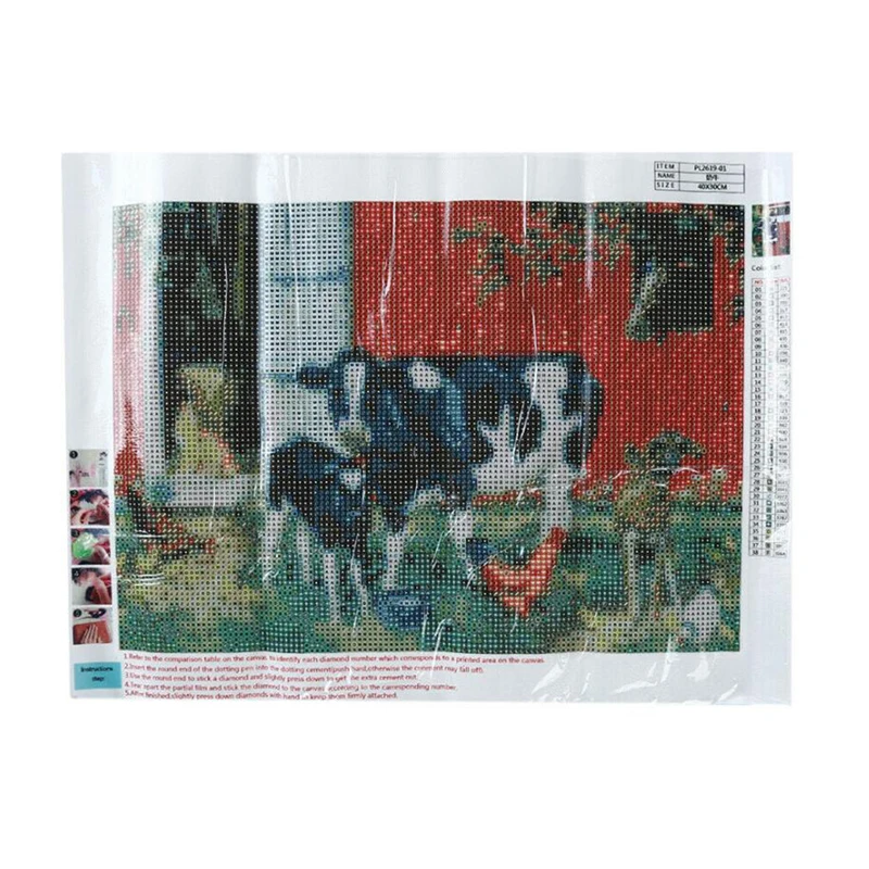 

Diamond Embroidery Cow Sheep 5D DIY Diamond Painting Cross Stitch Animals Picture Of Rhinestones Home Decoration