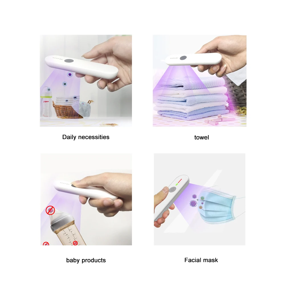 Портативная УФ-лампа для дезинфекции портативная аккумуляторная