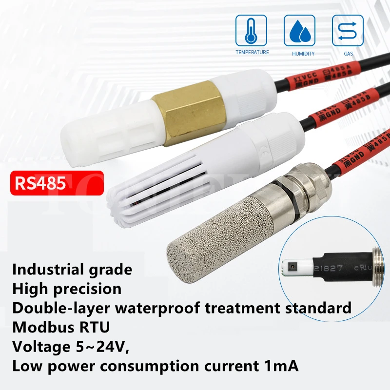

modbus temperature and humidity transmitter waterproof and clean dew RS485 temperature and humidity sensor