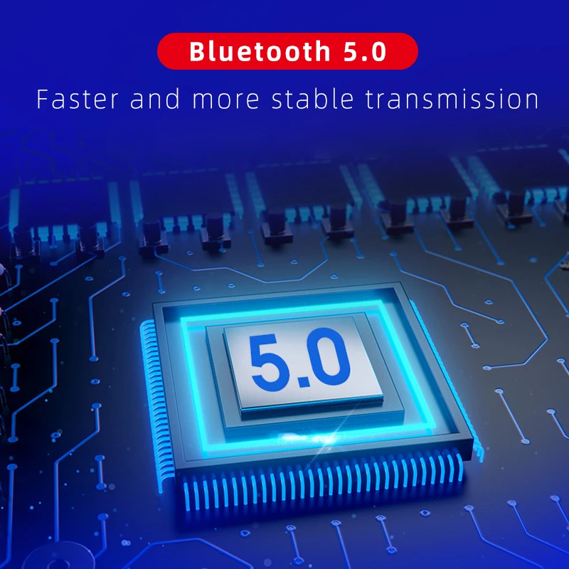 CHAURE TWS 5 0 Bluetooth наушники 3D стерео Беспроводные спортивные вкладыши с двойным