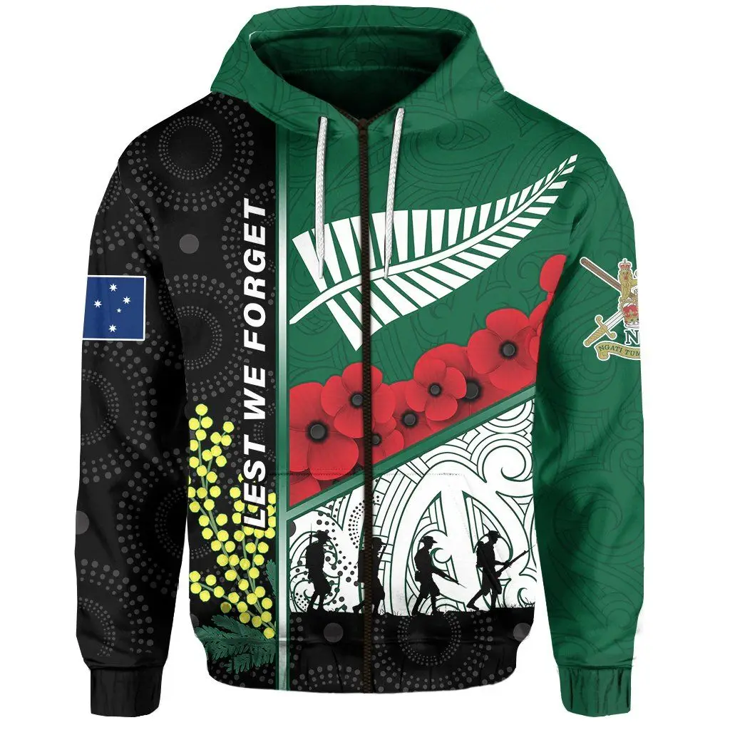 

PLstar Cosmos 3DPrint Native New Zealand Culture Aotearoa Maori Tattoo Art Unique Harajuku Streetwear Funny Unisex Hoodies/Zip10