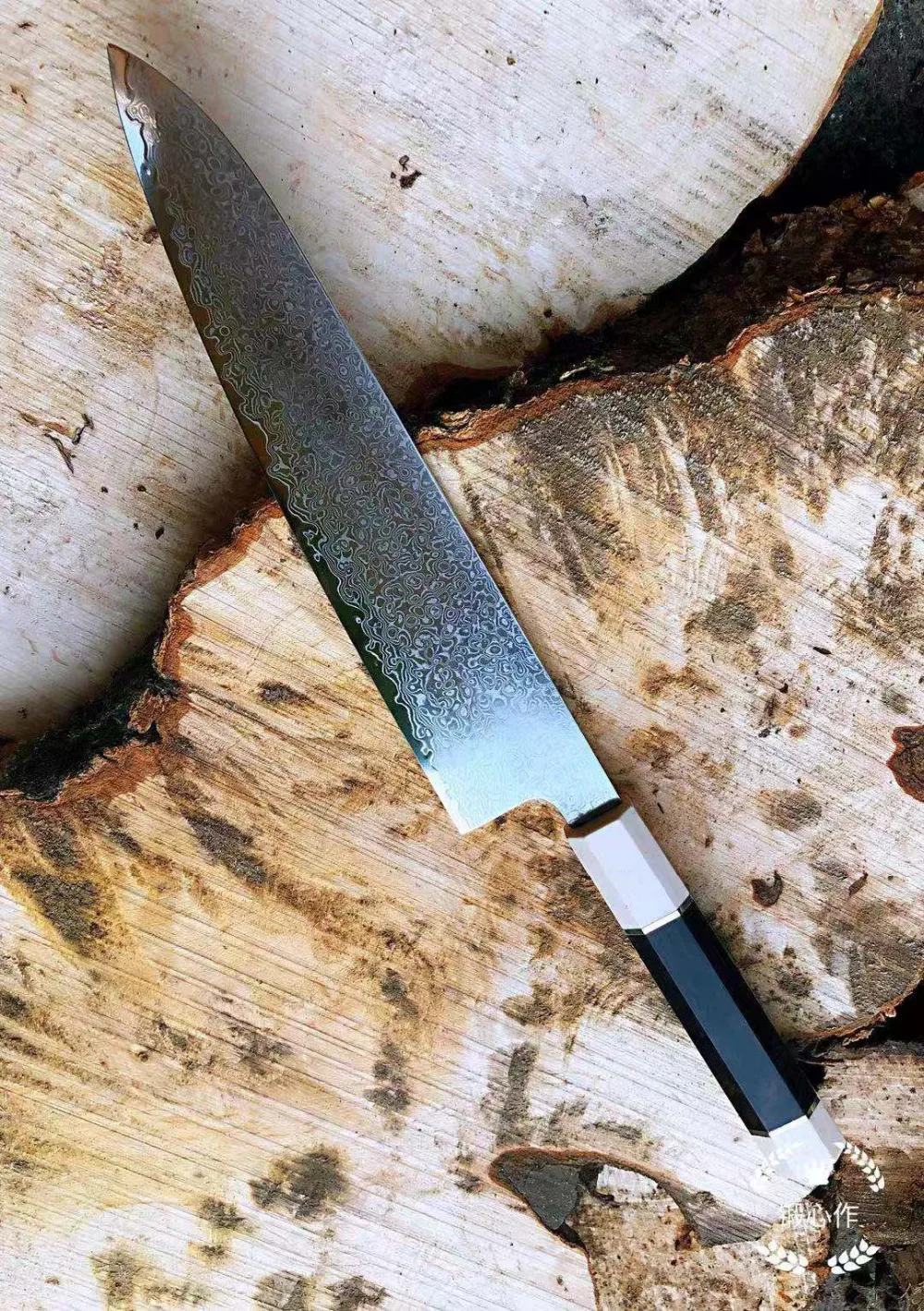 Дамасская сталь VG10 нож шеф-повара Gyuto инструмент для приготовления пищи meet Тесак японские кухонные ножи Набор черное дерево ручка острые