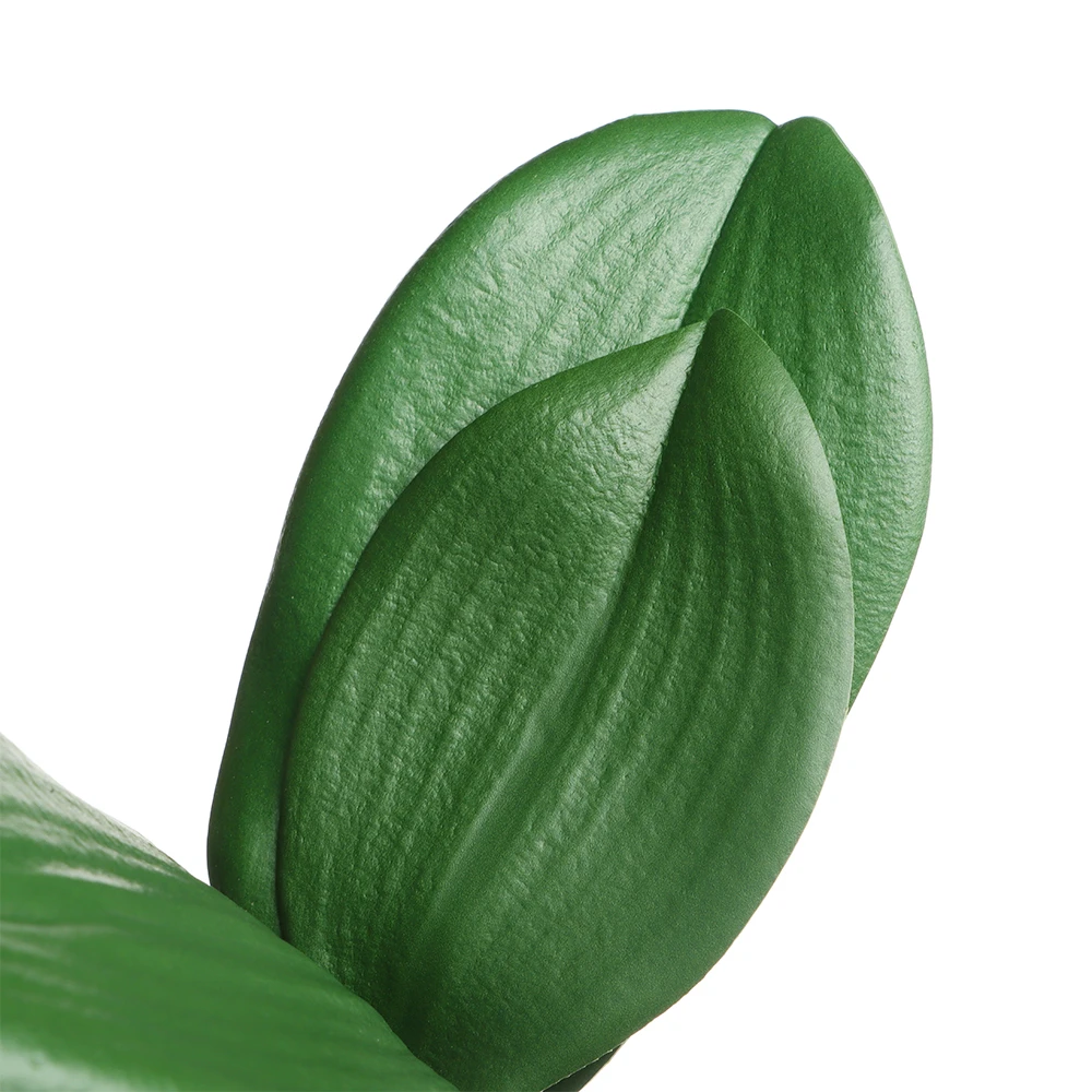 1 шт искусственные листья фаленопсис листовые растения пластиковые трава цветы