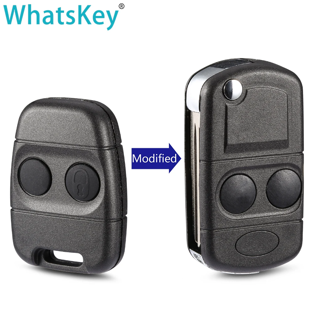 Чехол для автомобильного ключа WhatsKey складной модифицированный Land Rover Defender Discovery