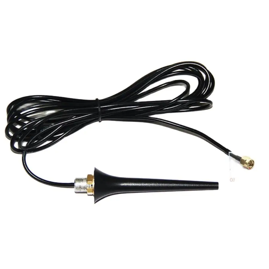 3G Antenna 2.5 dBi 850/900/1800/1900/2100MHZ 3G Antennas (UMTS) Rubber Screw With Cable RG174 3m Antenna for Mobile Phone
