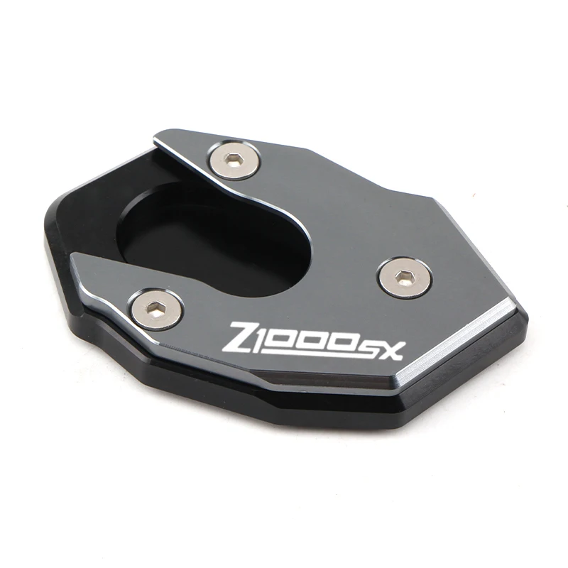 

Motorcycle Side Stand Pad Plate Kickstand Enlarger Support Extension For KAWASAKI Z1000 Z1000SX Z 1000 SX Free shipping