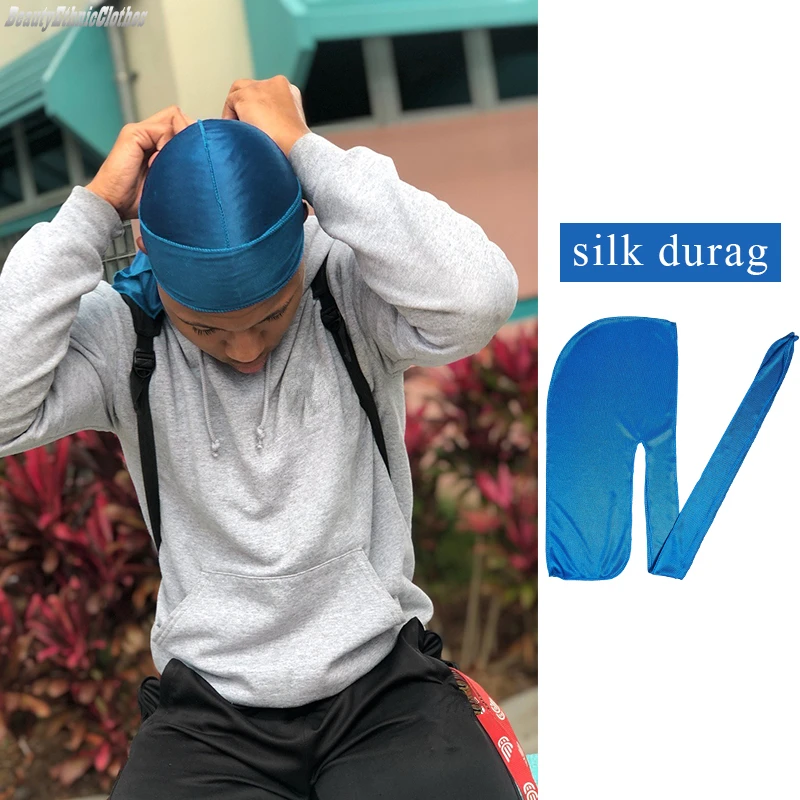 Атласные банданы для взрослых унисекс с длинным хвостом головной убор в стиле Doo