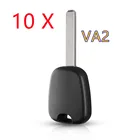 Чехол для ключей с транспондером для Citroen C2C3C5C6, 10 шт.