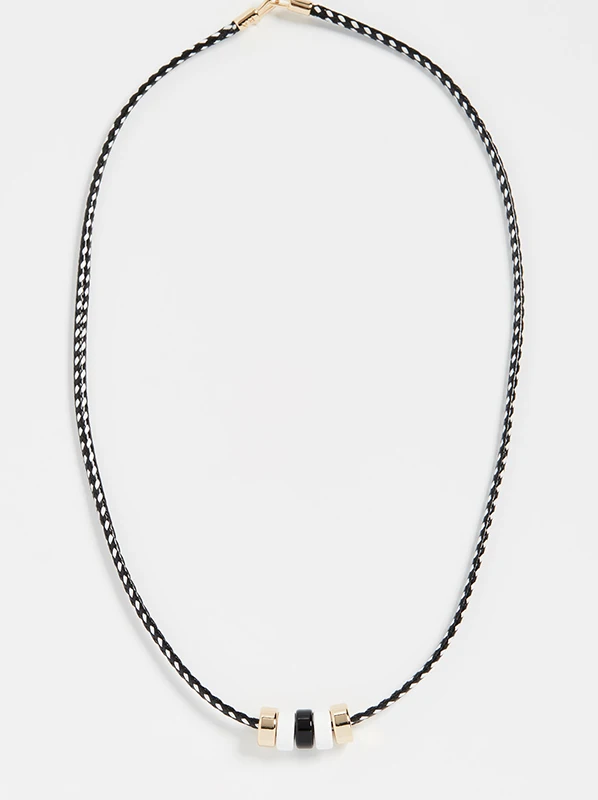 Богемные Бохо эмаль RA biziuteria collares de moda ювелирные бусины ожерелье цепочка Корренте Готический воротник гето ожерелья - Окраска металла: necklace