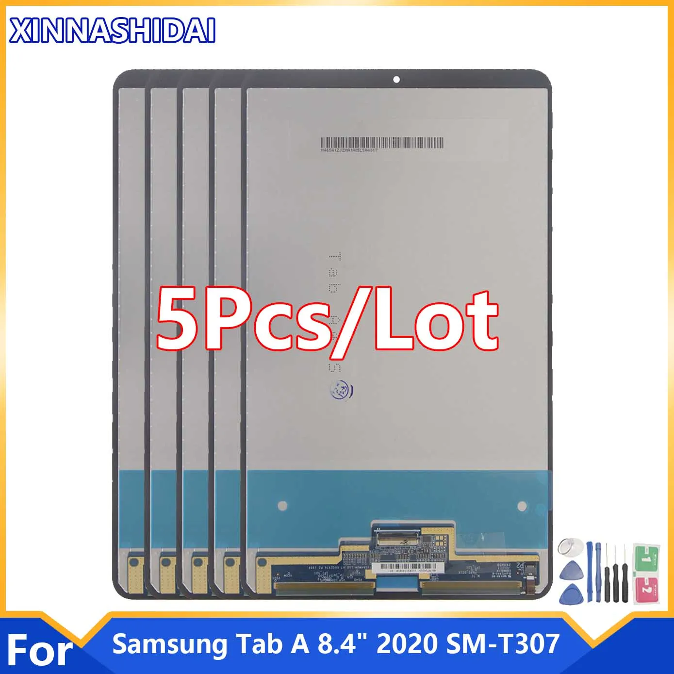 5 шт./лот для Samsung Tab A 8 4 дюйма 2020 SM-T307U T307 ЖК-дисплей сенсорный экран дигитайзер в