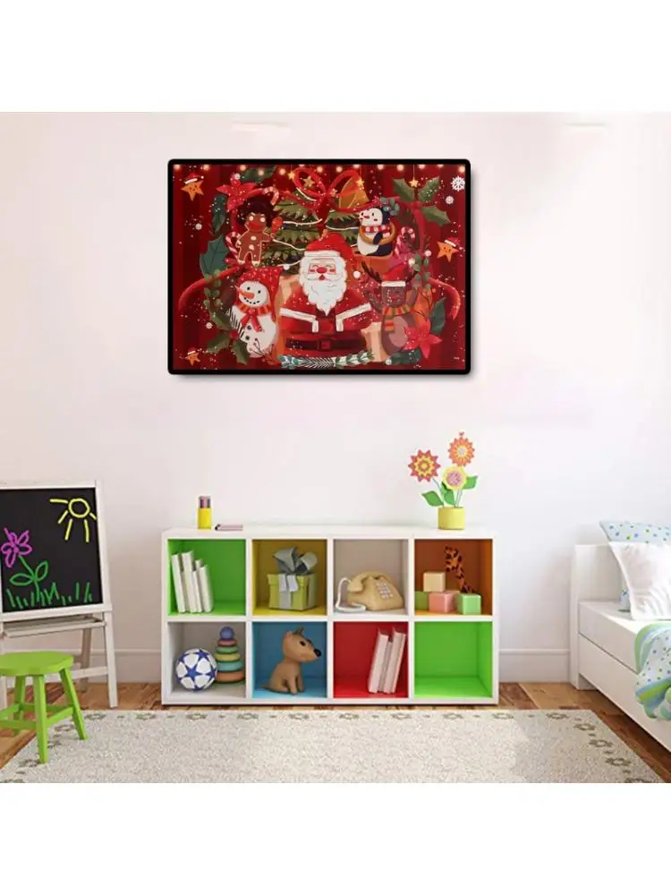 

1000 Piece Santa Claus Jigsaw Puzzles Adult Kids Decompression Game Toy Educational Children Creative Gifts
