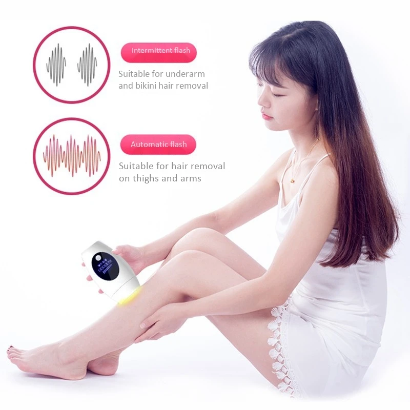 

Hot Professional Permanent IPL Depilator LCD Hair Removal Women Painless Hair Remover Machine
