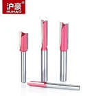 HUHAO 1 шт. 8 мм хвостовик прямая торцевая фреза Расширенная фреза долбежный деревообрабатывающий инструмент древесина промышленного класса триммер фреза