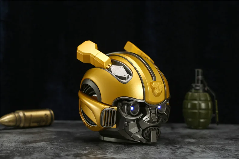 Подарок Bumblebee Bluetooth динамик 3W 1200 мАч батарея TF FM радио Поддержка мини открытый беспроводной звук сабвуфер