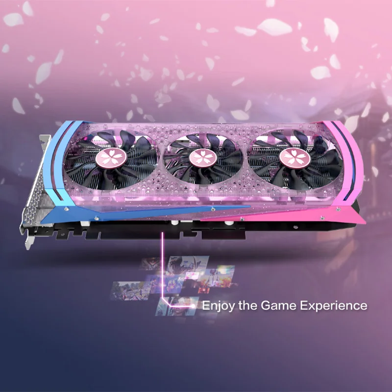 Yeston RX5700XT 8GD6 YA GDDR6 8 Гб 2560 единиц 1770/1905/2010 МГц/14 ГГц RGB дыхательная лампа игровая